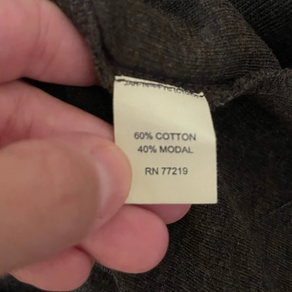 Men’s Joseph Abboud brown coffee colored 1/4 zip pullover XL - Picture 4 of 4